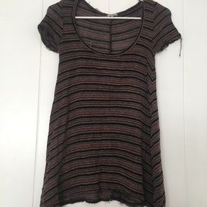 Worn a few times Ecote striped knitted top